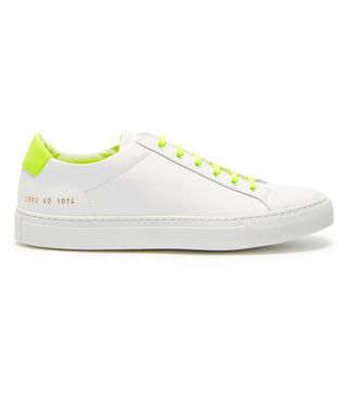 Common Projects + Achilles Low-Top Leather Trainers