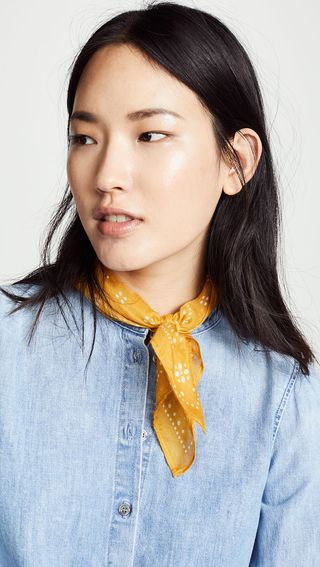 Chan Luu + Vintage Polka Dot Bandana Neckerchief