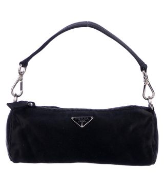 Prada + Satin Zip Handle Bag