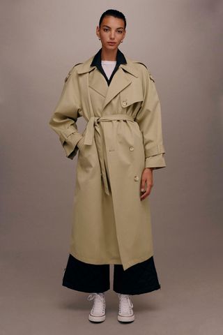 Topshop + Twill Trench by Boutique