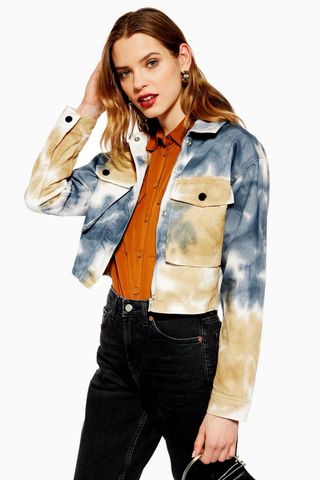 Topshop + Tie Dye Shacket