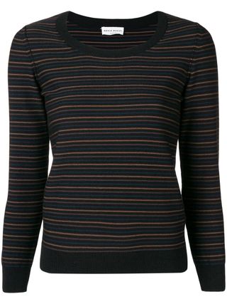 Sonia Rykiel + Striped Sweater