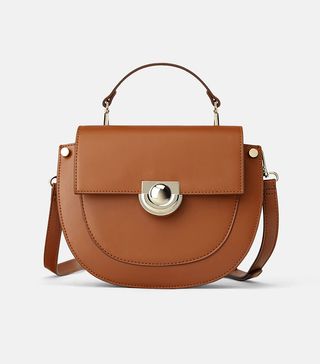 Zara + Small Oval Crossbody Bag
