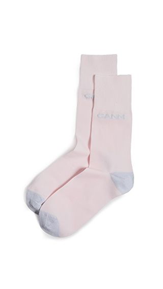 Ganni + Classon Metallic Socks