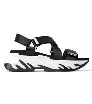 Zara + Platform Sports Sandals