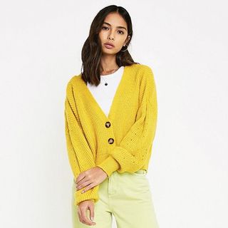 Urban Outfitters + UO Fisherman Button-Through Cardigan