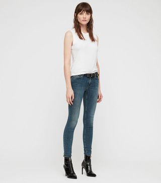 AllSaints + Mast Skinny Jeans