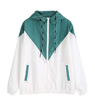 Dezzal + Hooded Windbreaker Jacket