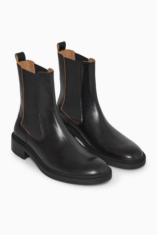 COS + Leather Chelsea Boots