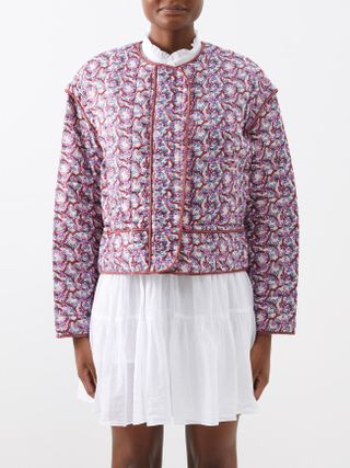 Isabel Marant Étoile + Gelio-Print Quilted-Cotton Jacket