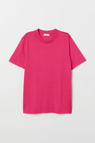 H&M + Silk-Blend T-Shirt