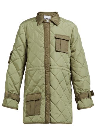 Ganni + Aspen Quilted Ripstop Jacket