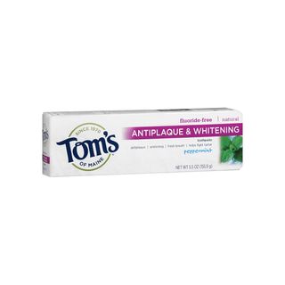 Tom's of Maine + Antiplaque and Whitening Fluoride-Free Toothpaste in Peppermint