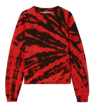 Proenza Schouler + Tie-Dye Cotton-Terry Sweatshirt