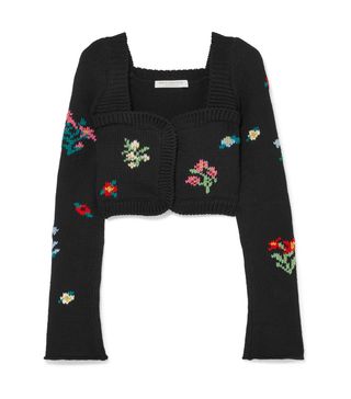 Philosophy di Lorenzo Serafini + Cropped Wool and Wool-Blend Cardigan