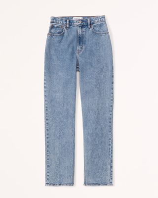 Abercrombie & Fitch + Curve Love Ultra High Rise 90s Straight Jean