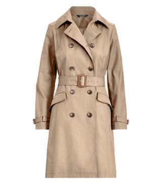 Ralph Lauren + Cotton-Blend Trench Coat