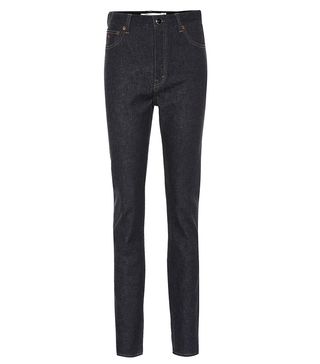 Victoria Beckham + Mid-Rise Jeans