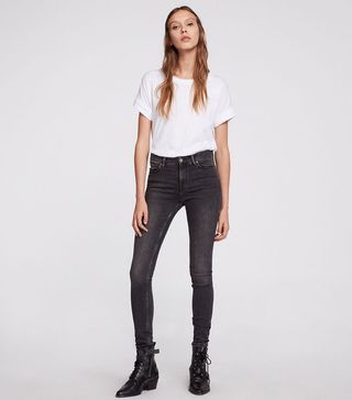AllSaints + Grace Skinny Jeans