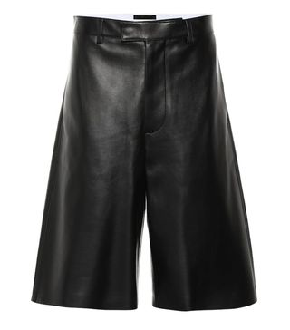 Bottega Veneta + Leather Shorts