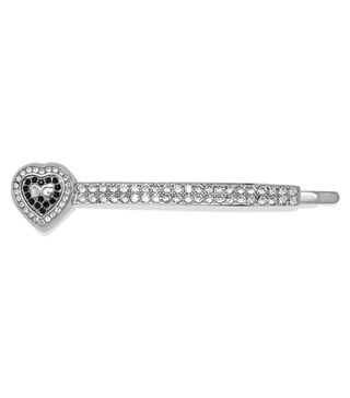 Dolce & Gabbana + Crystal-Embellished Silver-Plated Hairclip