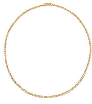 Jennifer Meyer + 18-Karat Gold Diamond Necklace