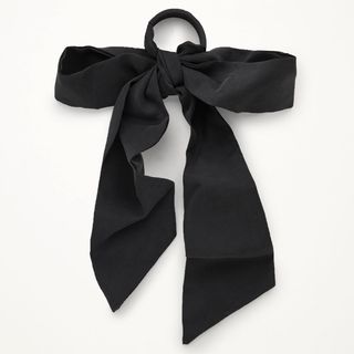 COS + Metal-Detailed Silk Hair Tie