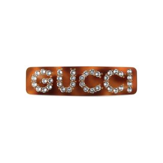 Gucci + Crystal Single Hair Barrette