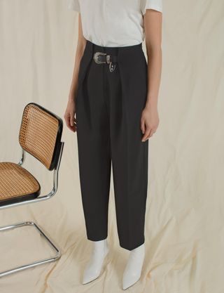 Pixie Market + Western Belted Pants