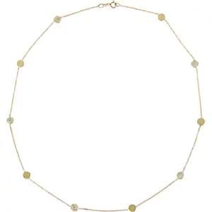 Jennifer Meyer + Disc Charm Necklace