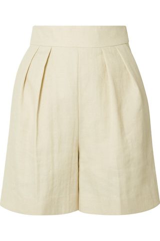 Theory + Pleated Woven Shorts