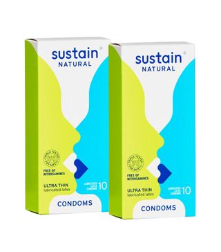 Sustain + Natural Ultra Thin Latex Condoms