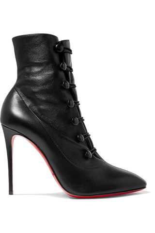 Christian Louboutin + French Tutu 100 Leather Ankle Boots