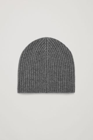 COS + Ribbed Cashmere Hat