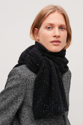 COS + Speckled Cashmere Scarf