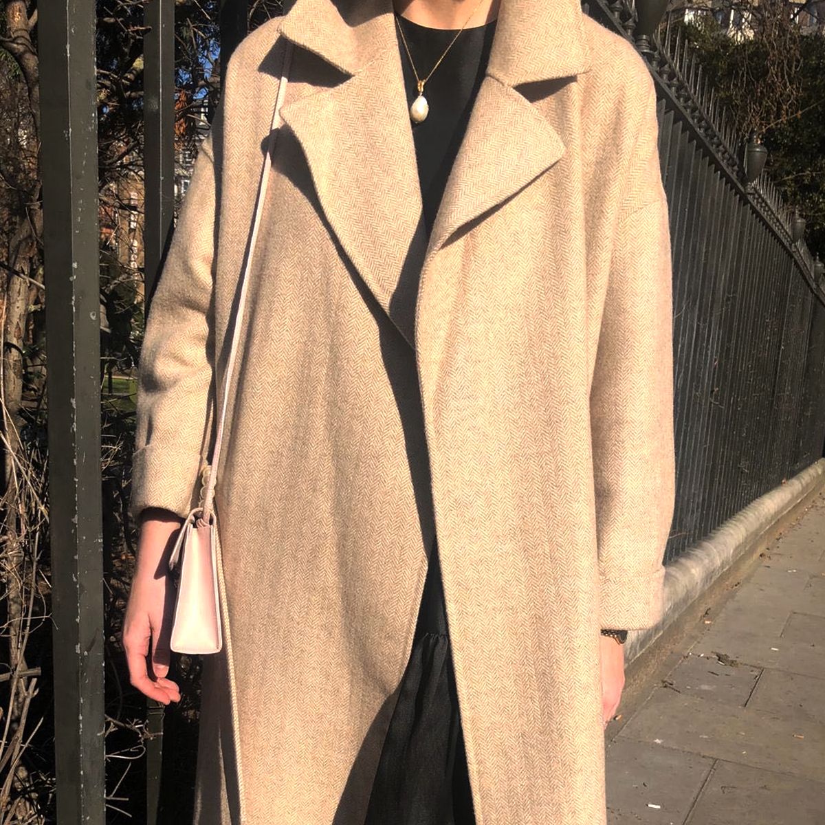 Marks and clearance spencer beige coat