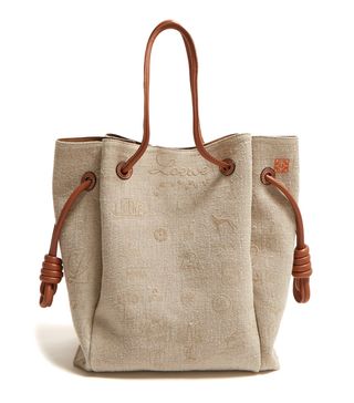 Loewe + Flamenco Canvas Tote Bag