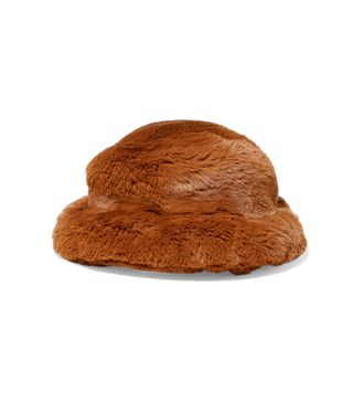 Emma Brewin + Faux Fur Bucket Hat
