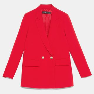 Zara + Crepe Blazer