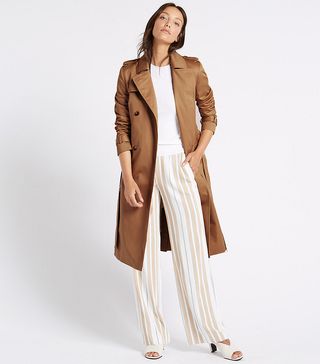 Marks & Spencer + Pure Cotton Longline Trench