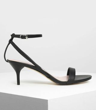 Charles & Keith + Classic Ankle Strap Sandals