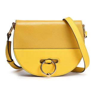 J.W.Anderson + Latch Two-Tone Leather Shoulder Bag