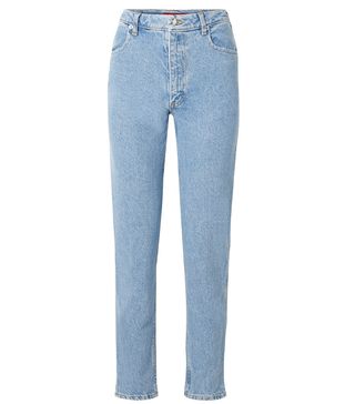 Eckhaus Latta + EL High-Rise Straight-Leg Jeans