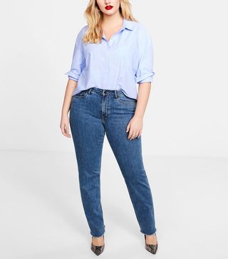 Mango + Straight-Fit Jeans