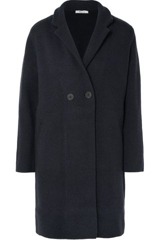 Madewell + Bellflower Double-Breasted Wool-Blend Coat