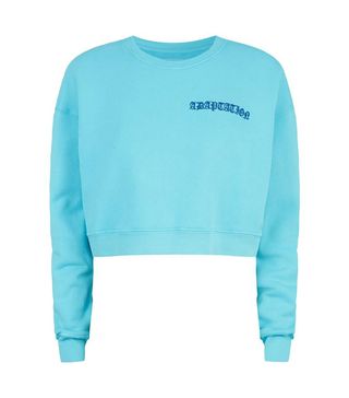 Adaptation + Logo Crop Sweatshirt