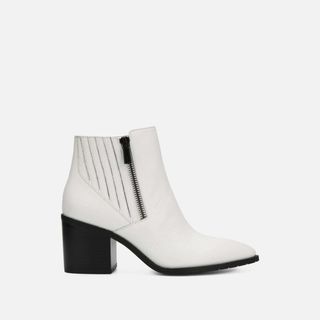 Kenneth Cole + Cue Up Double-Zip Leather Booties
