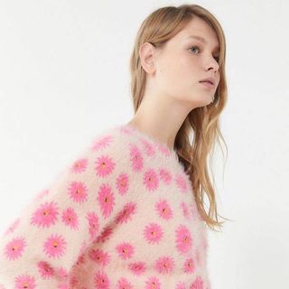 Urban Outfitters + Keeley Eyelash Knit Pullover Sweater