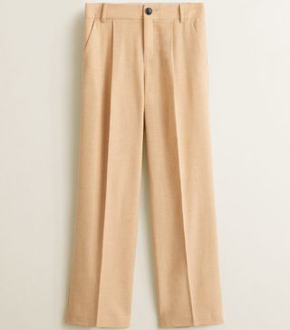 Mango + Wool Suit Pants