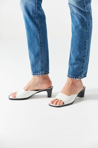 Urban Outfitters + Chrissy Square Toe Heel
